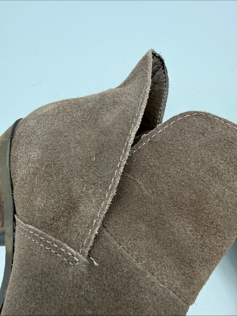 me too Purple Accent Ankle Boots women 7.5M casual festival fall Y2K retro rodeo - Picture 6 of 15